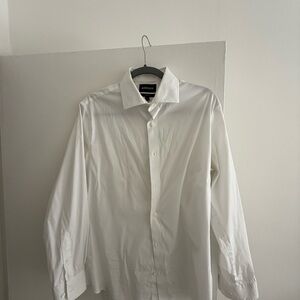 Bonobos White Dress Shirt Classic Formal